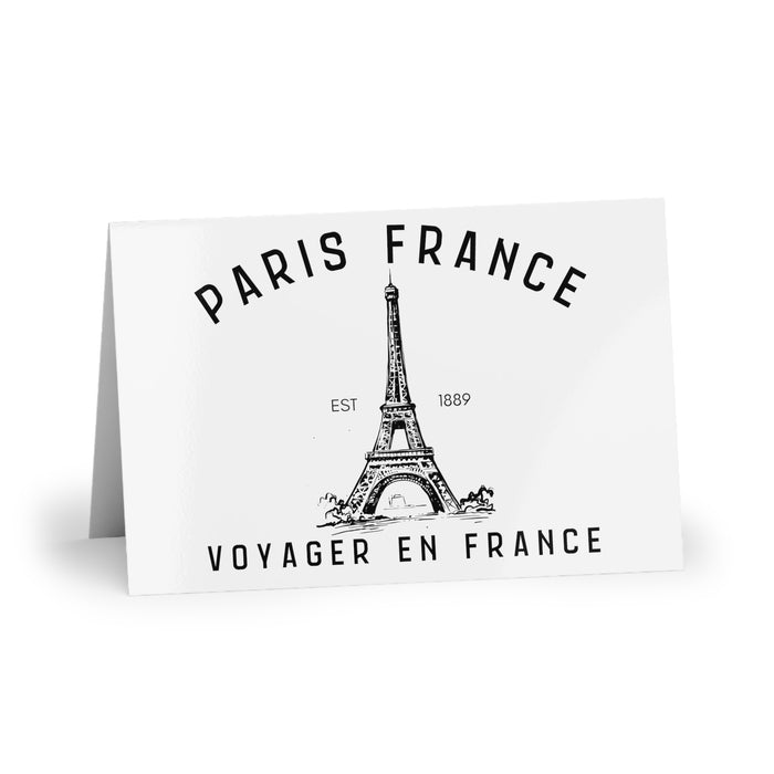 Paris Travel Notecards, Set of 10