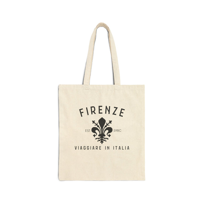 Florence Italy Canvas Book Bag