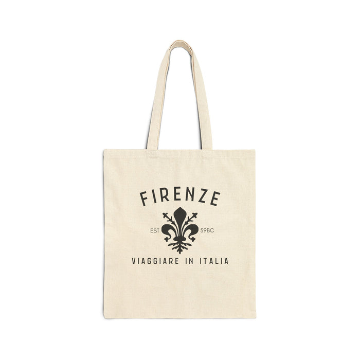 Florence Italy Canvas Book Bag