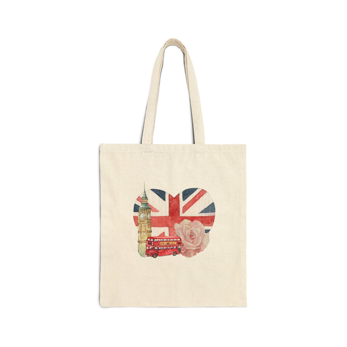 London Love Canvas Tote