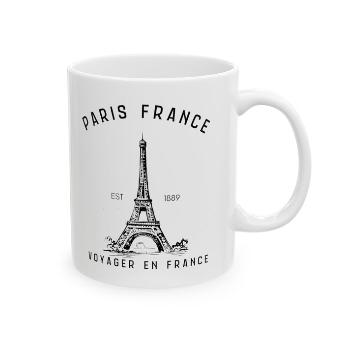 Paris Travel Ceramic Mug