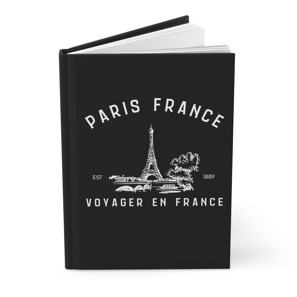 Paris Travel Hardcover Journal