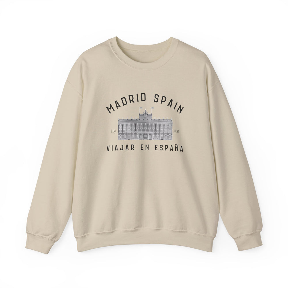 Madrid Graphic Crewneck Sweatshirt