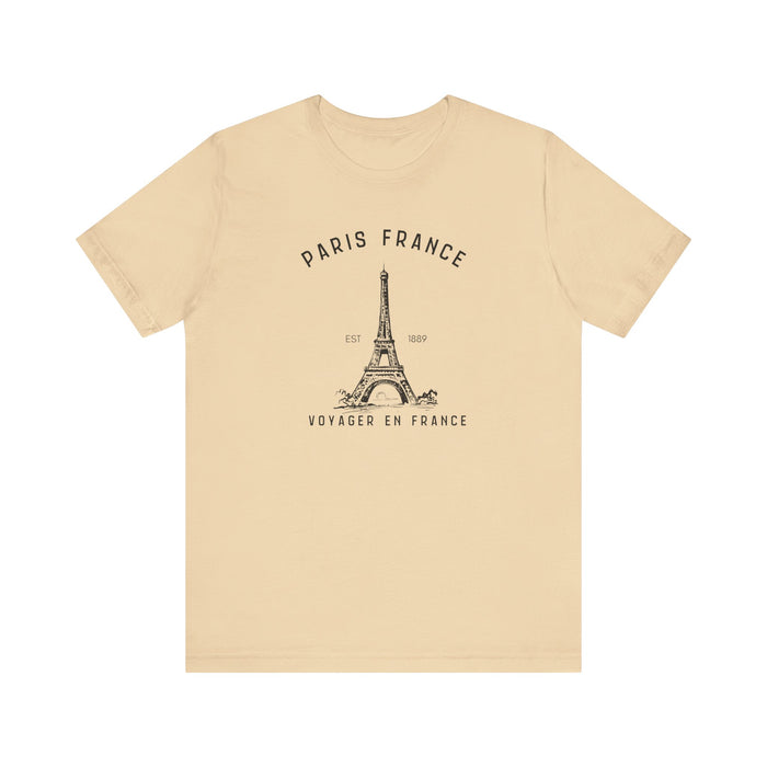 Paris Travel Jersey T-Shirt