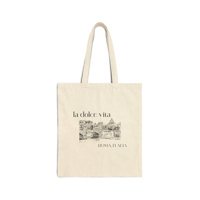 La Dolce Vita Canvas Tote