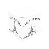 Paris Travel Sticky Note Cube