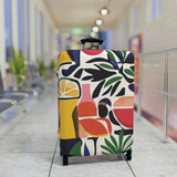 Modern Mediterranean Abstract Art Luggage Cover