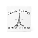 Paris Travel Sticky Note Cube
