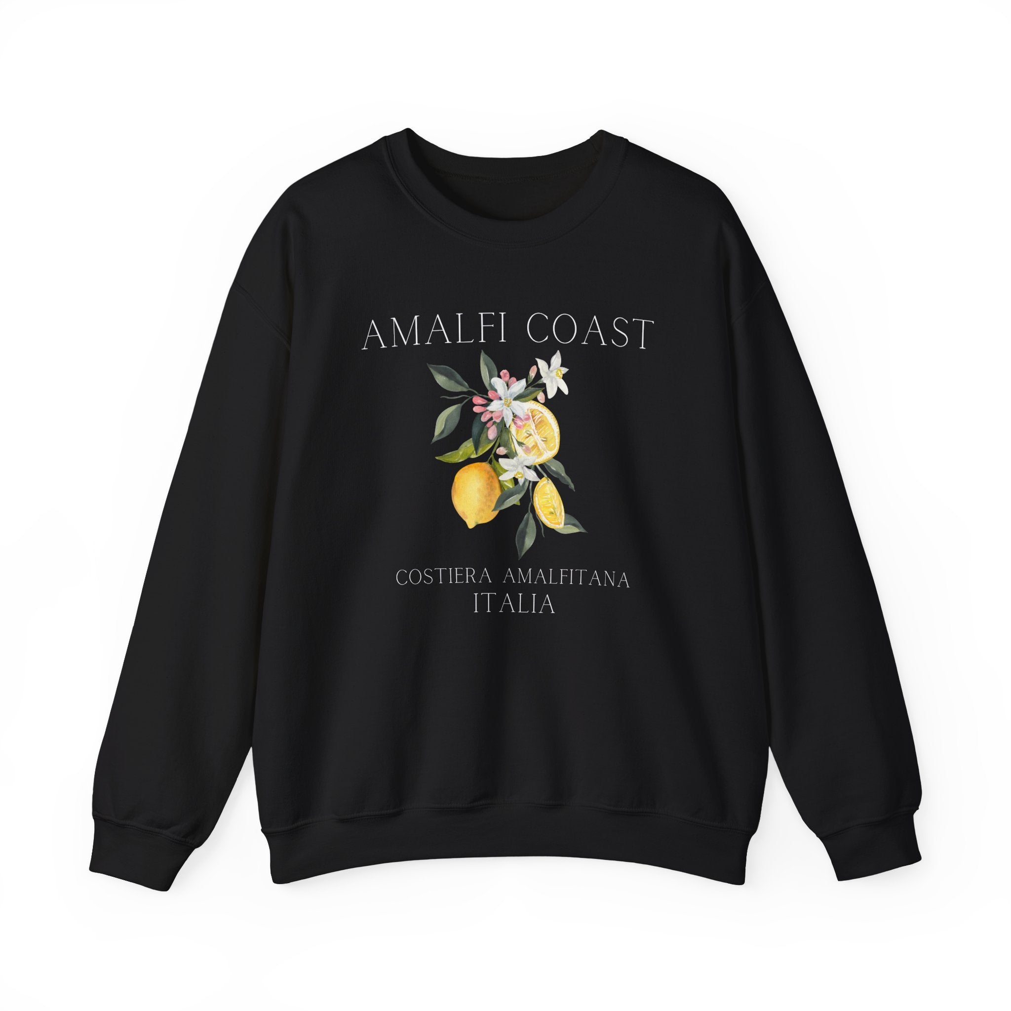 Amalfi Coast Lemons Crewneck Sweatshirt