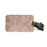 Antique Floral Damask Luggage Tag