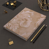Antique Floral Damask Lined Hardcover Journal