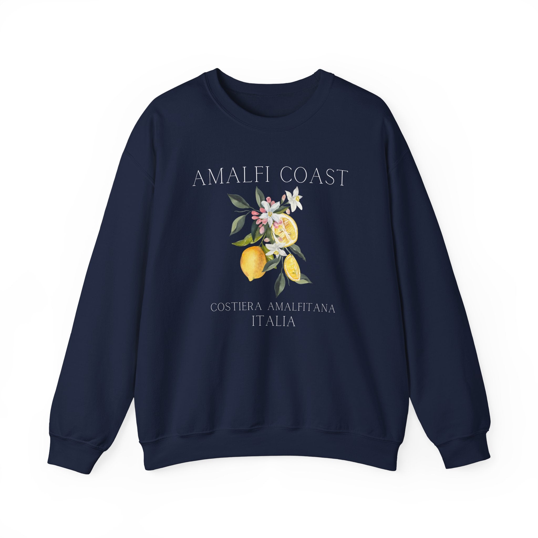 Amalfi Coast Lemons Crewneck Sweatshirt