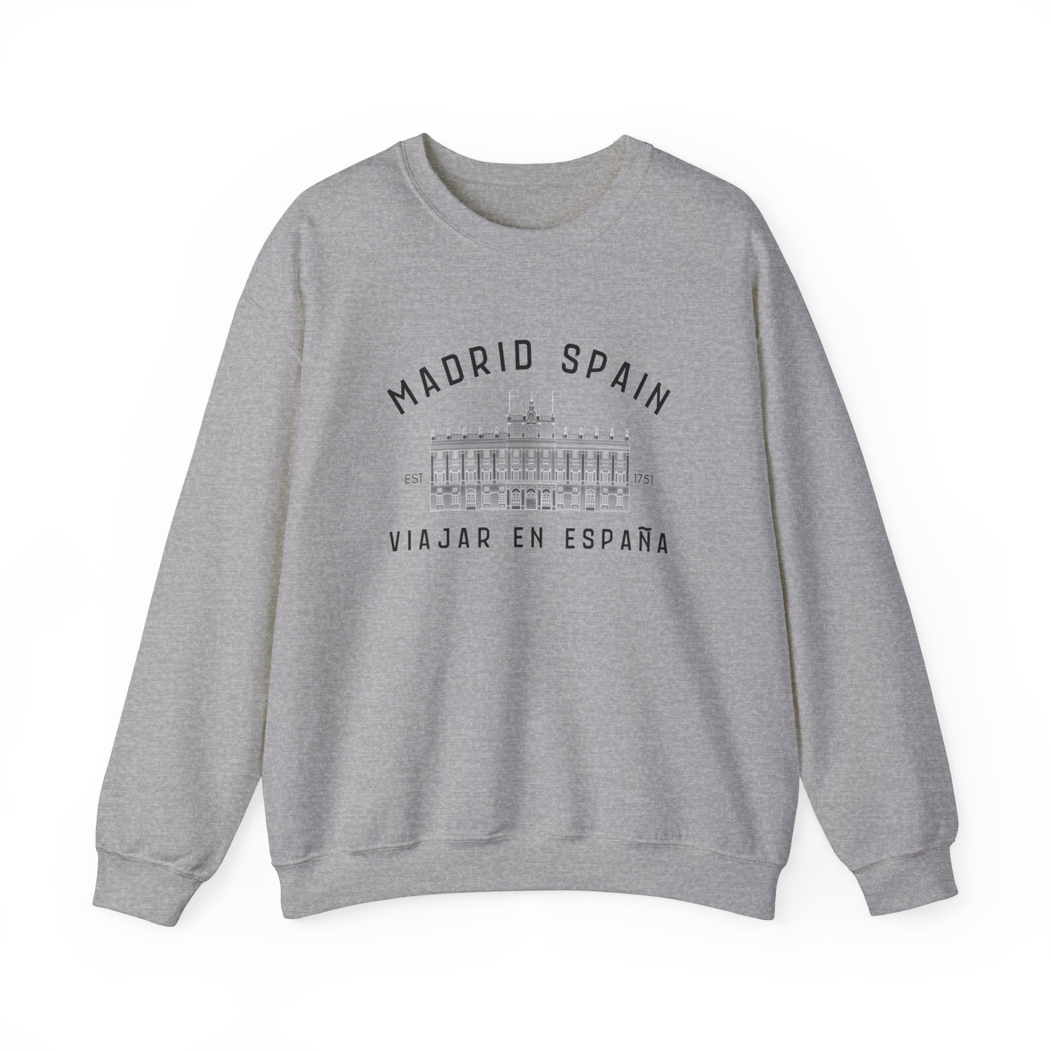 Madrid Graphic Crewneck Sweatshirt