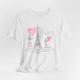 Parisian Pink Hearts Shirt