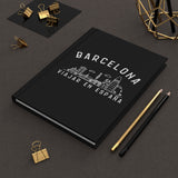 Barcelona Spain Hardcover Lined Journal