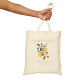 Amalfi Coast Lemons Canvas Tote