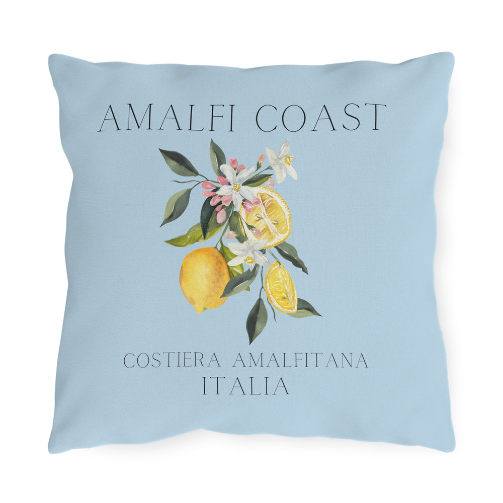 Amalfi Coast Lemons Outdoor Pillow