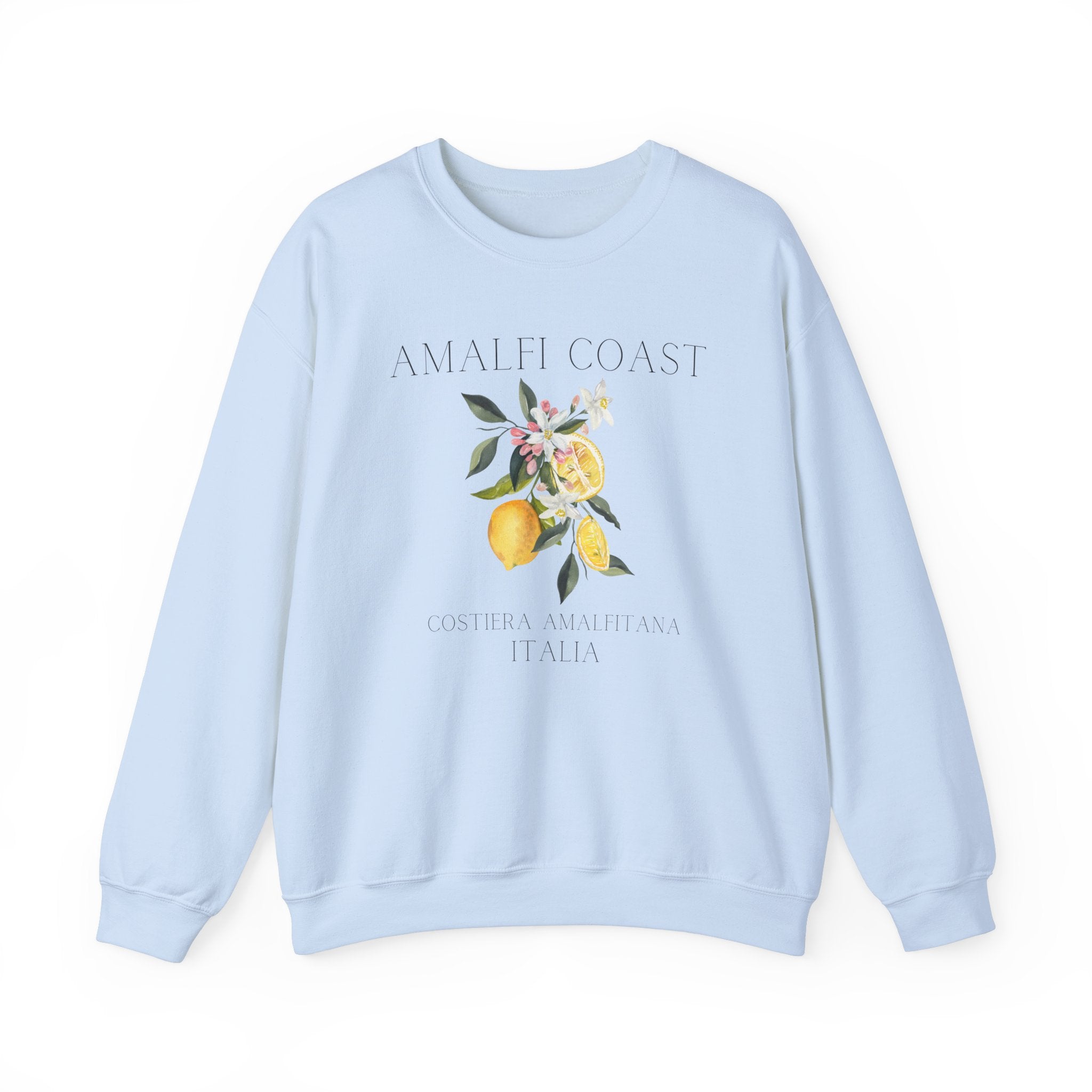 Amalfi Coast Lemons Crewneck Sweatshirt