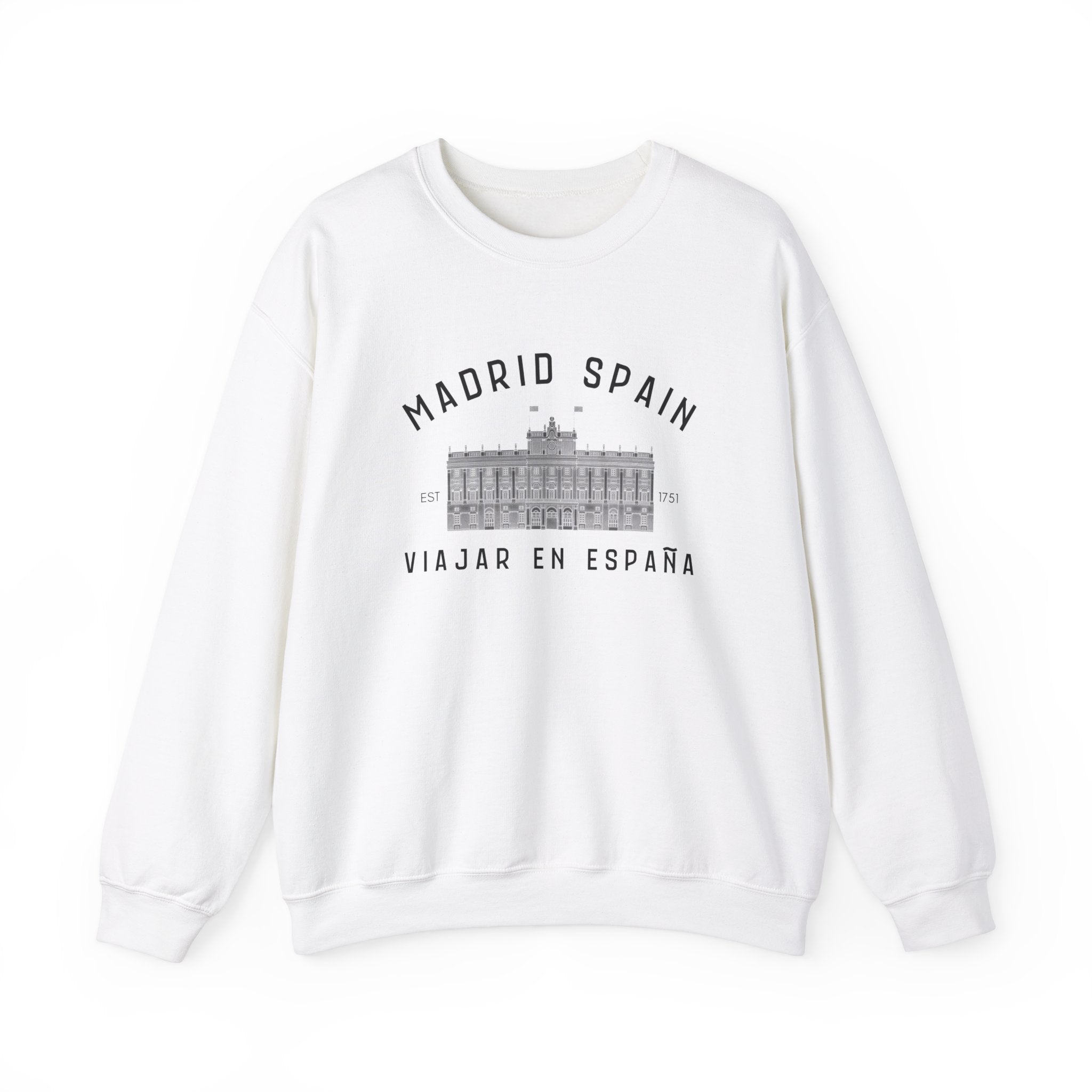 Madrid Graphic Crewneck Sweatshirt