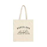 Barcelona Canvas Tote