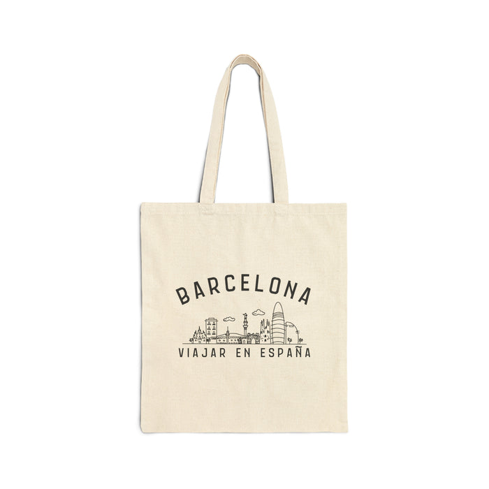 Barcelona Canvas Tote