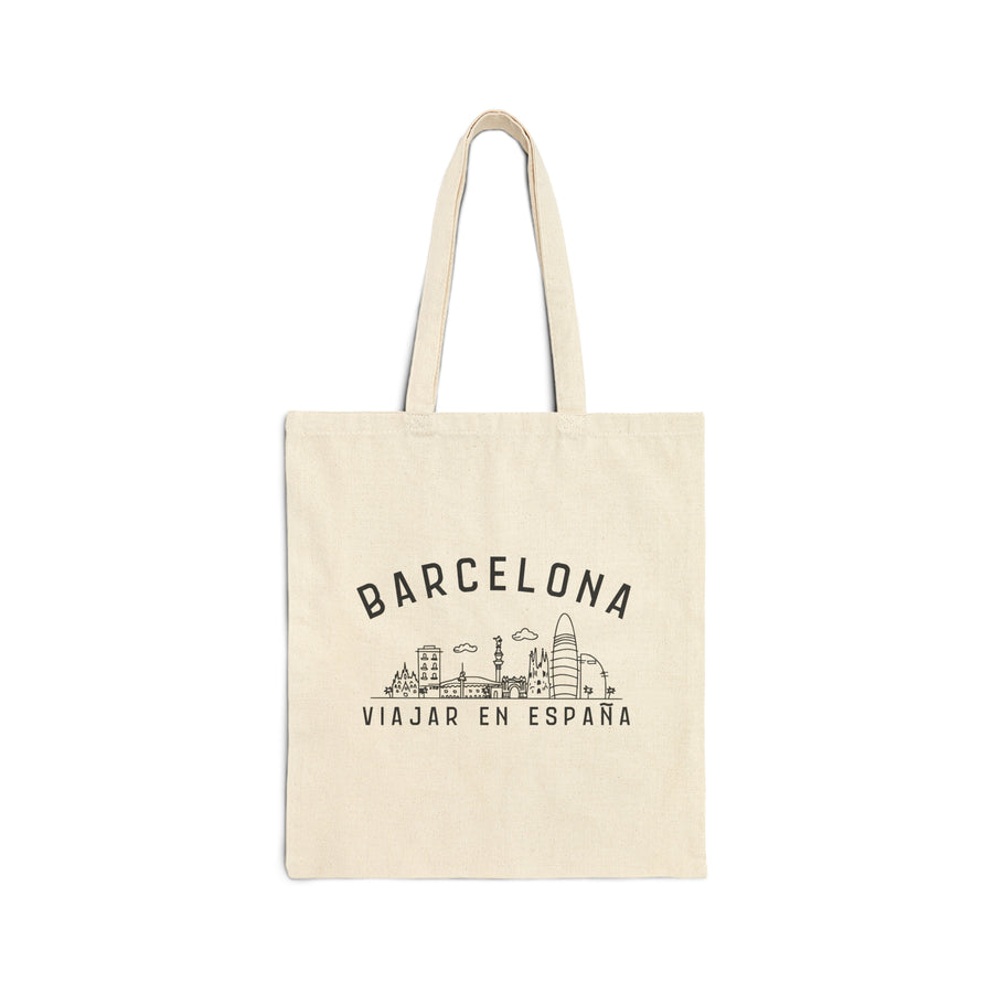 Barcelona Canvas Tote