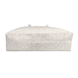 Grand Tour Damask in Parchment Floral Weekender Bag