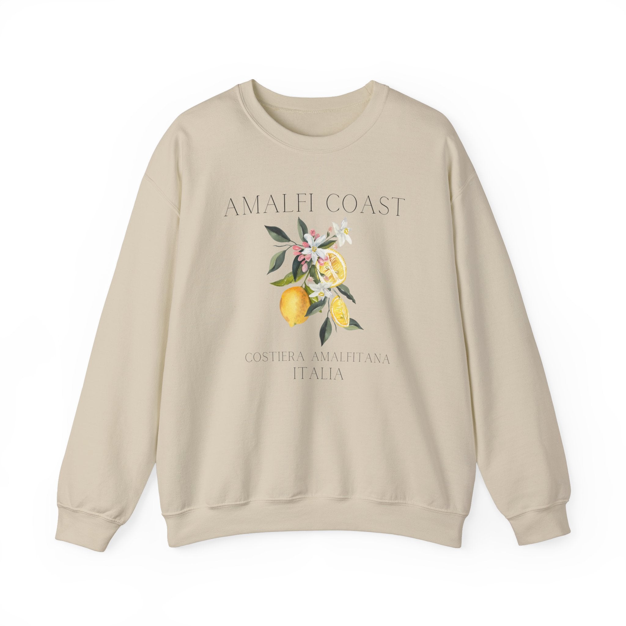 Amalfi Coast Lemons Crewneck Sweatshirt