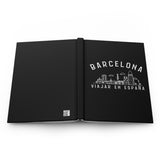 Barcelona Spain Hardcover Lined Journal