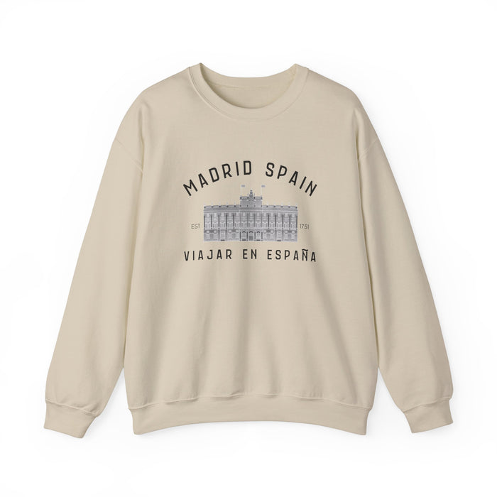 Madrid Graphic Crewneck Sweatshirt
