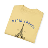 Paris Travel Garment-Dyed T-Shirt