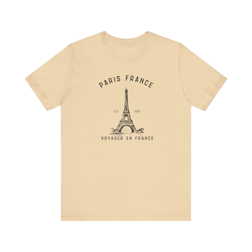Paris Travel Jersey T-Shirt