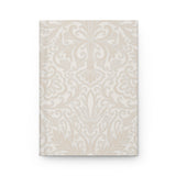 Grand Tour Damask in Parchment Lined Hardcover Journal