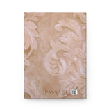 Antique Floral Damask Lined Hardcover Journal