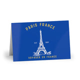Paris Travel to France Notecards 10 Pack