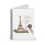 Paris Romantic Spiral Notebook