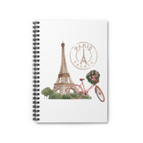 Paris Romantic Spiral Notebook