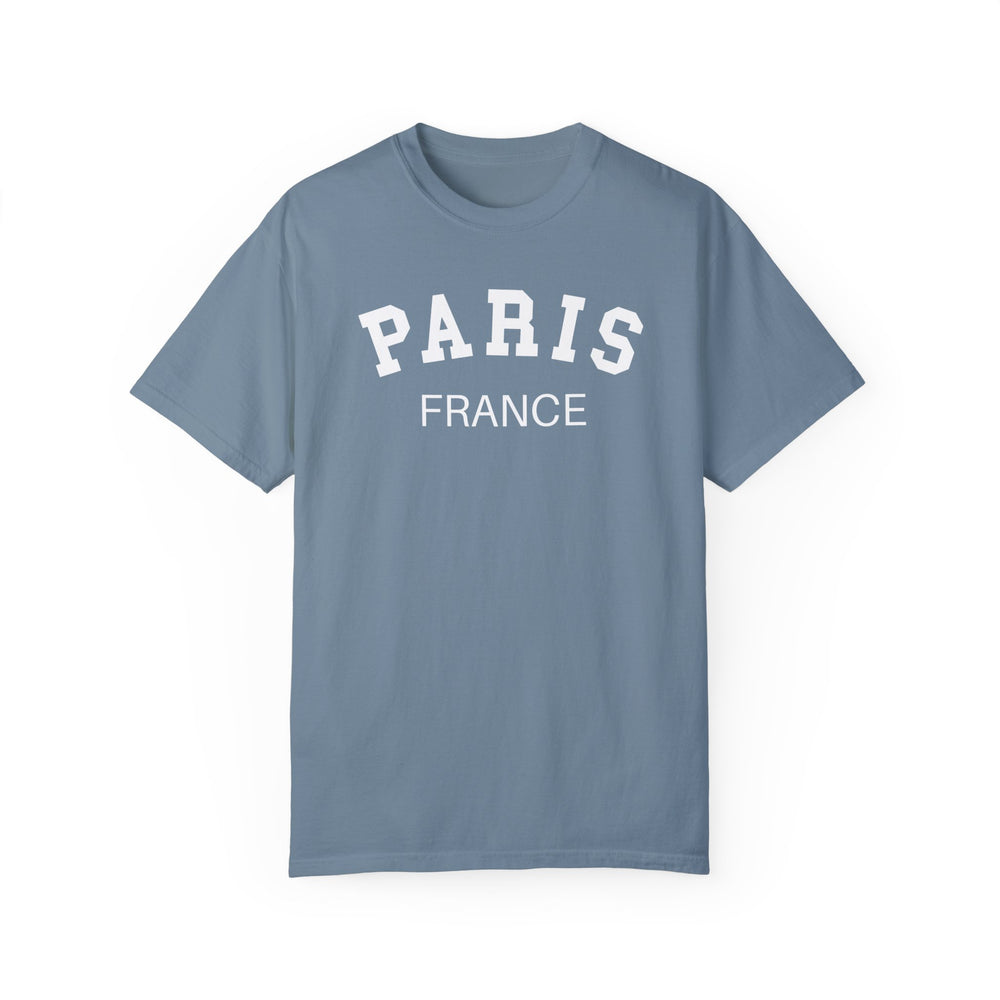 Paris Varsity Garment-Dyed T-Shirt