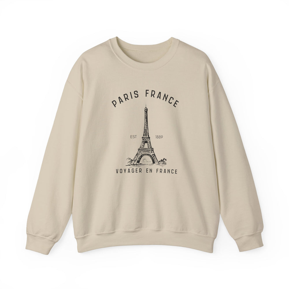 Paris Travel Crewneck Sweatshirt