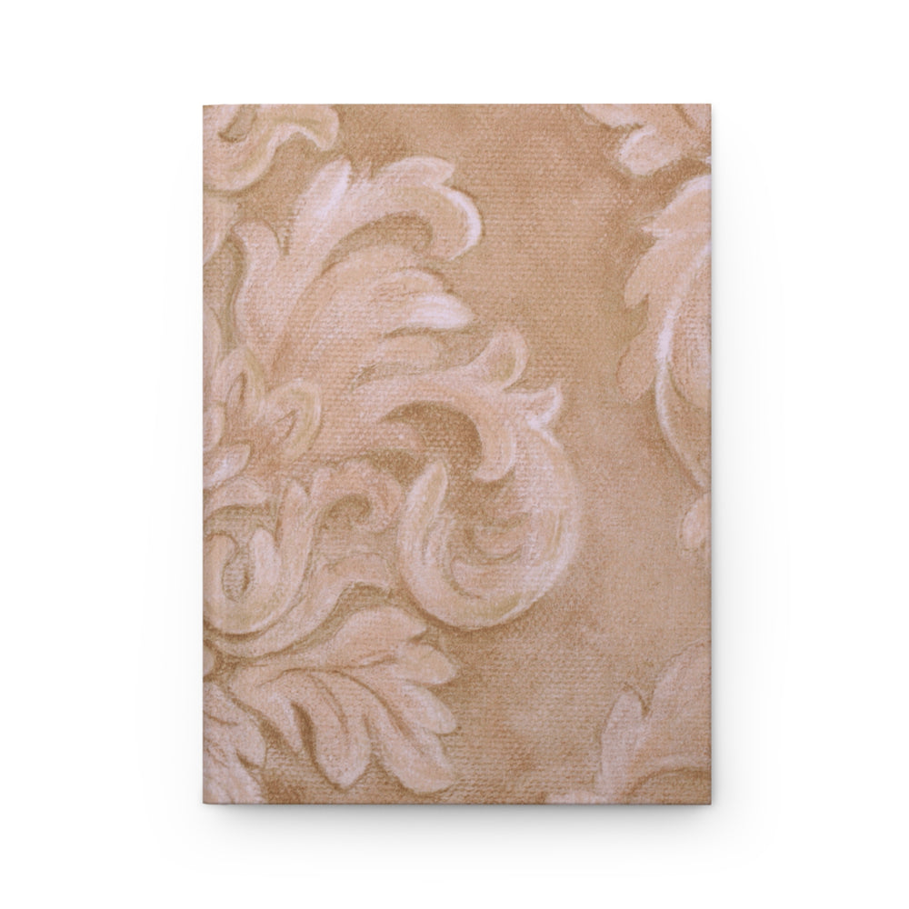 Antique Floral Damask Lined Hardcover Journal