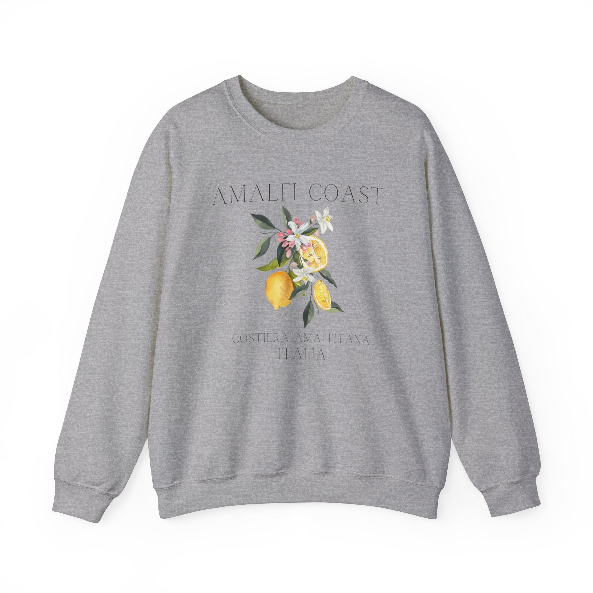 Amalfi Coast Lemons Crewneck Sweatshirt