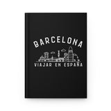 Barcelona Spain Hardcover Lined Journal