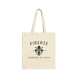Firenze Italia Tote Bag, Florence Italy, Italian European Vacation, Travel Souvenir, Aesthetic Minimalist, Italian Destination Wedding Gift